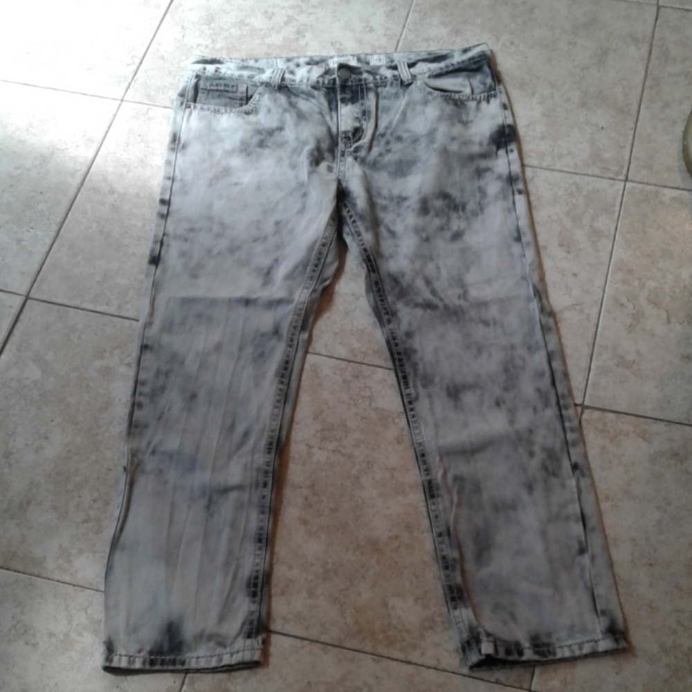 Black White Mens DECIBEL Jeans Size 39 available